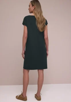 Robe en jersey mi-longue
