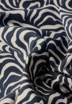 Robe en jersey à motifs