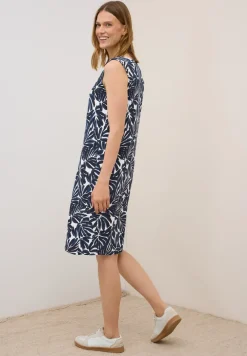Robe en jersey à motifs