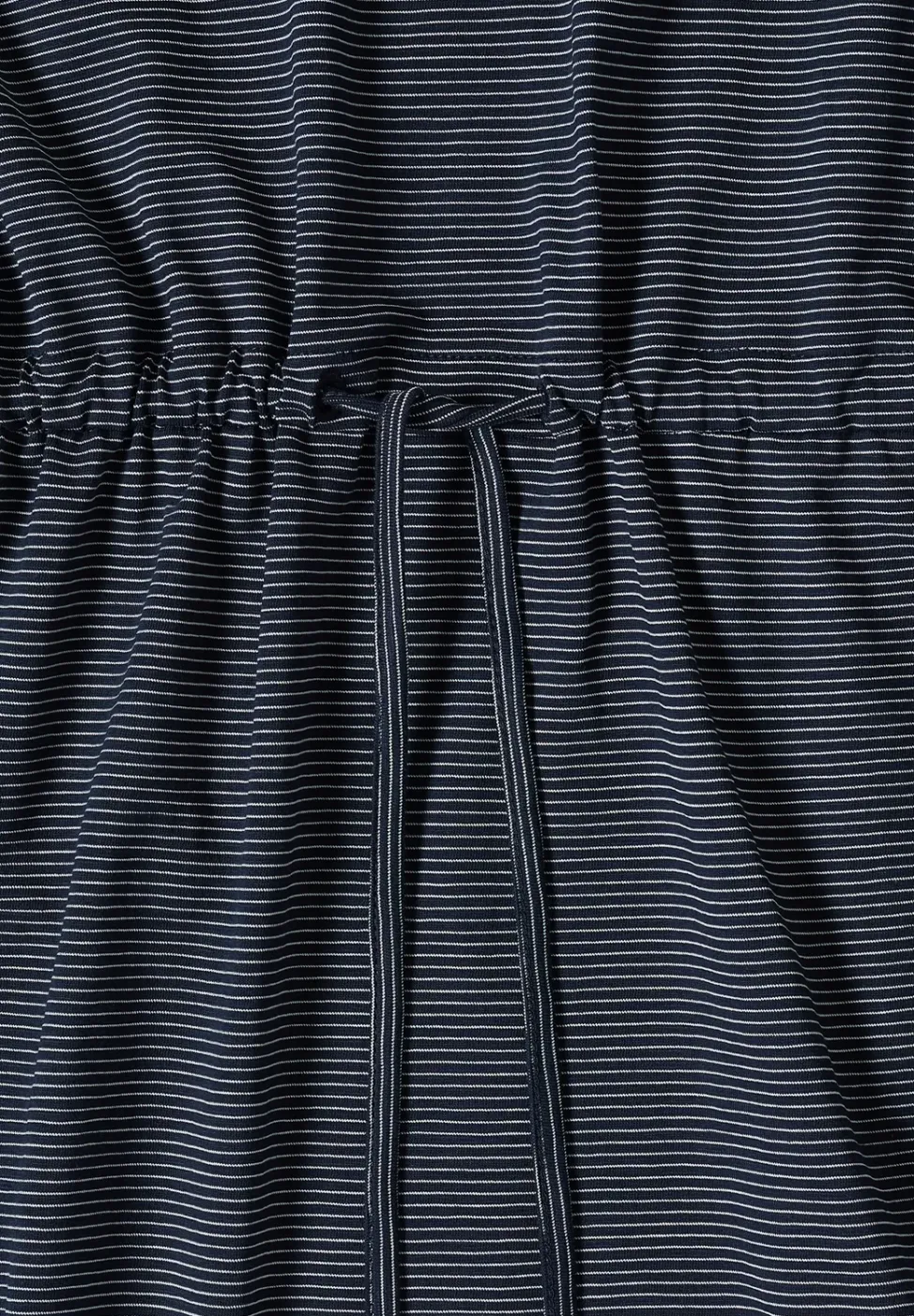 Robe en jersey rayé