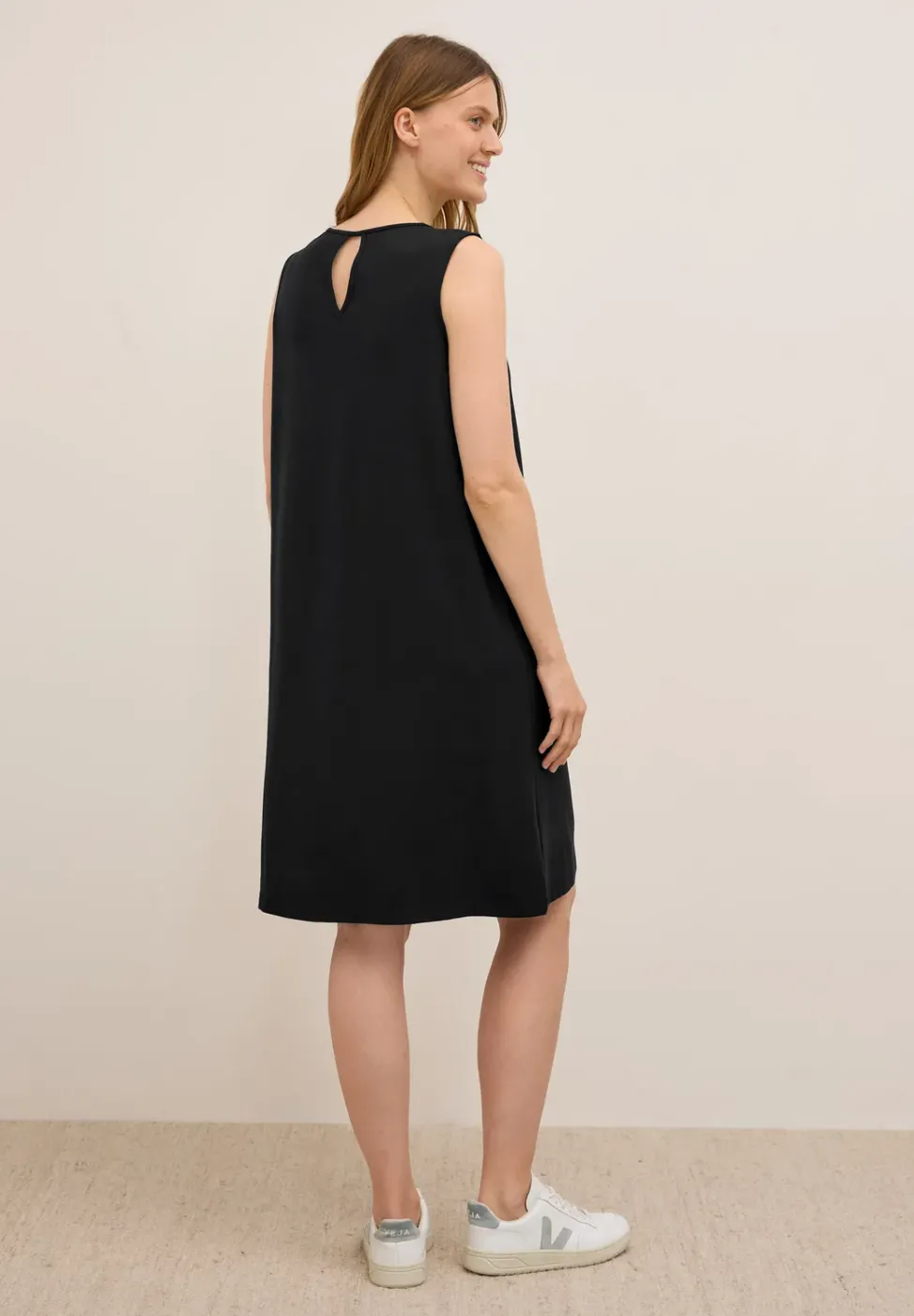 Robe en jersey sans manches