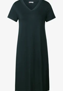 Robe en jersey uni