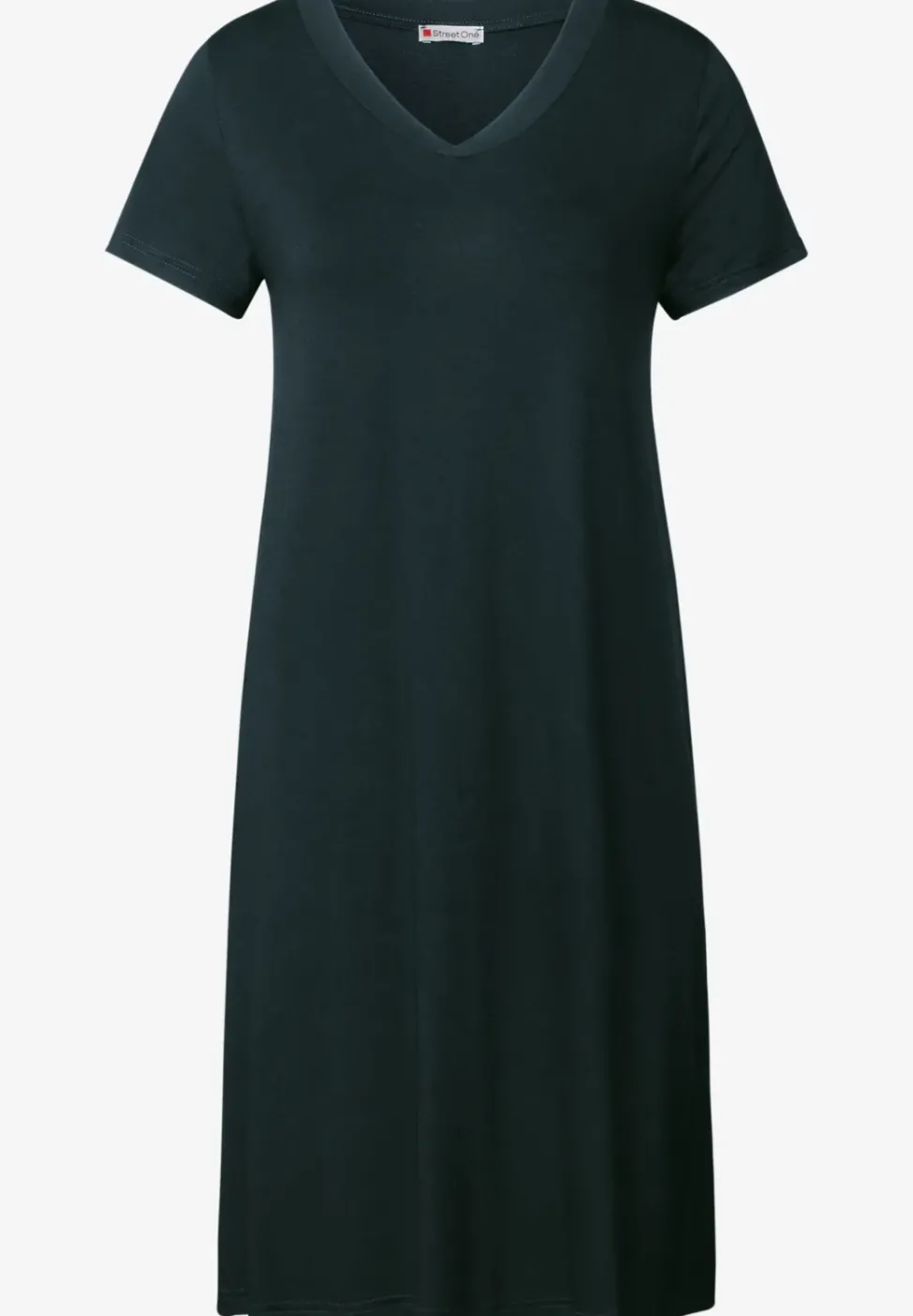 Robe en jersey uni