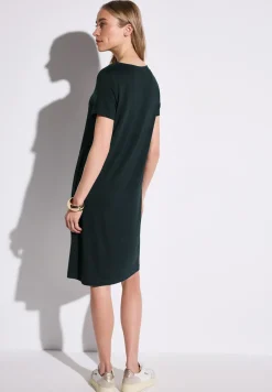 Robe en jersey uni