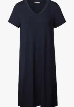 Robe en jersey uni