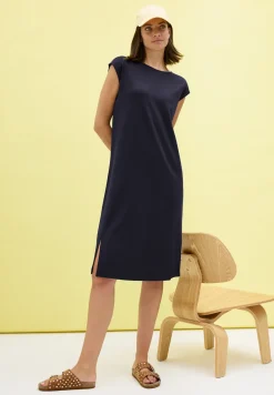 Robe en jersey uni