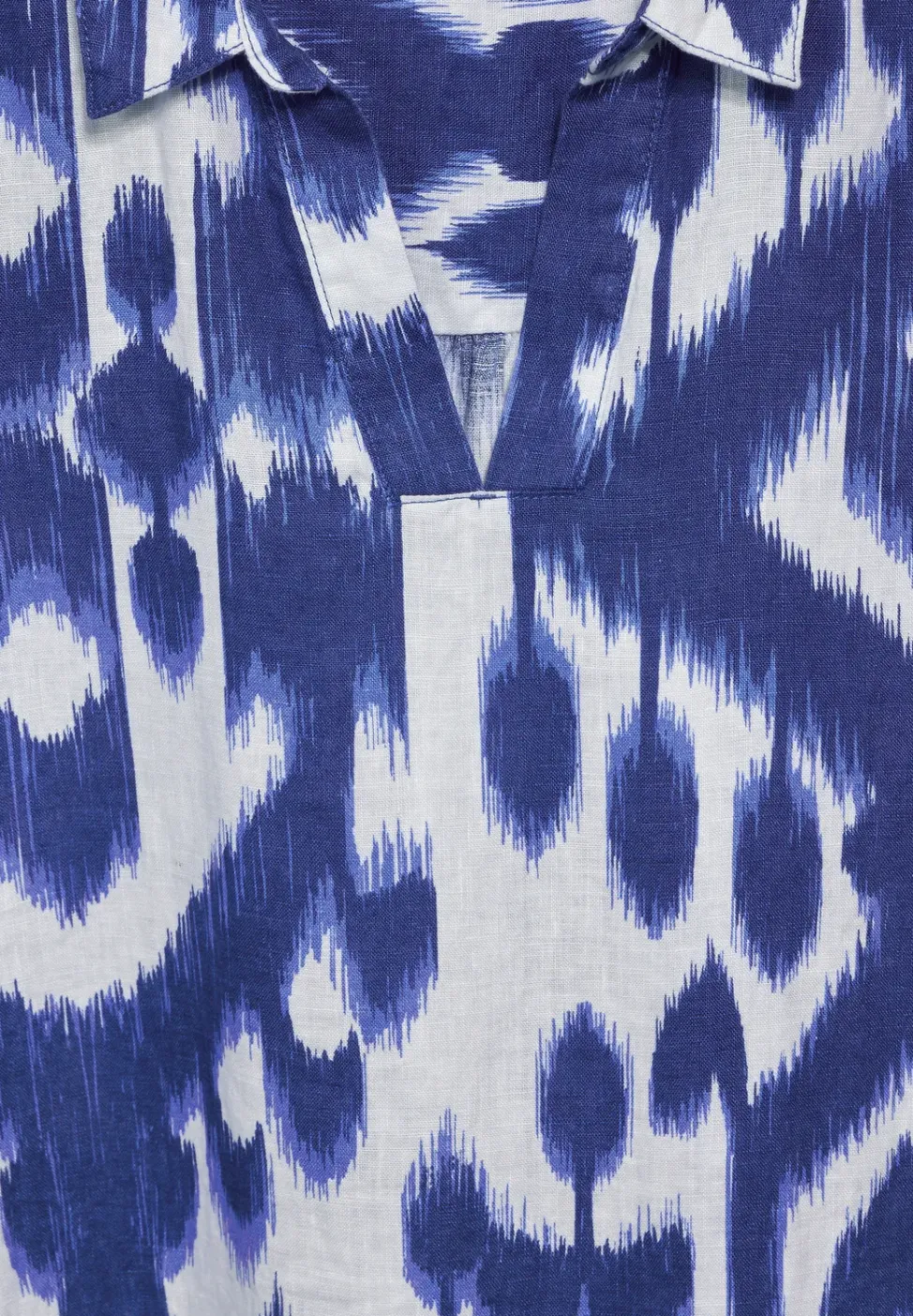 Robe en lin avec imprimé