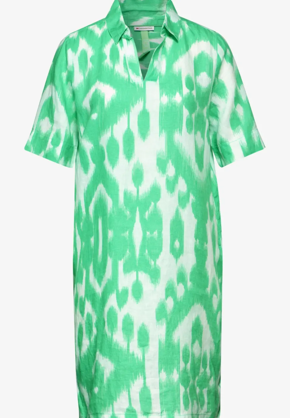 Robe en lin avec imprimé