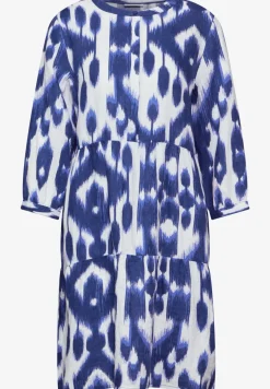 Robe en lin avec imprimé