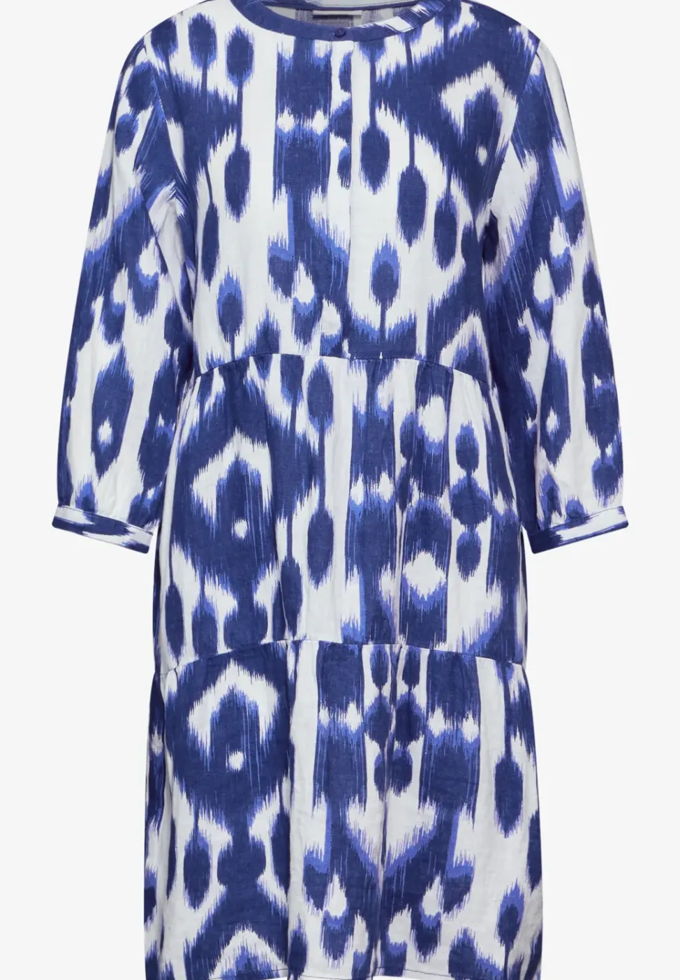 Robe en lin avec imprimé