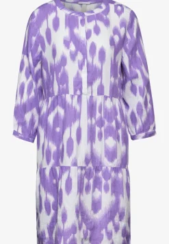 Robe en lin avec imprimé
