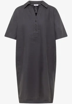 Robe en lin jusqu'au genou