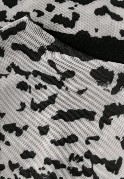 Robe en maille à motifs