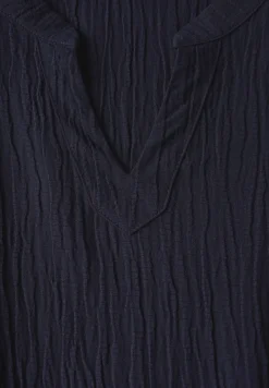 Robe en seersucker avec volants