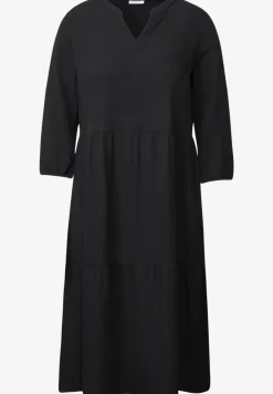 Robe en seersucker avec volants
