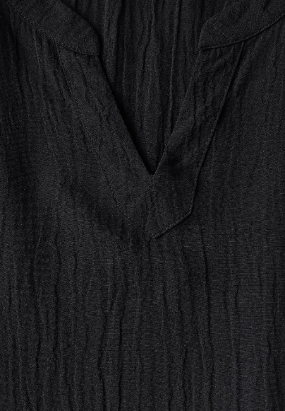 Robe en seersucker avec volants