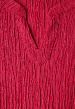 Robe en seersucker avec volants