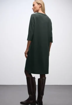 Robe en sweat avec fentes