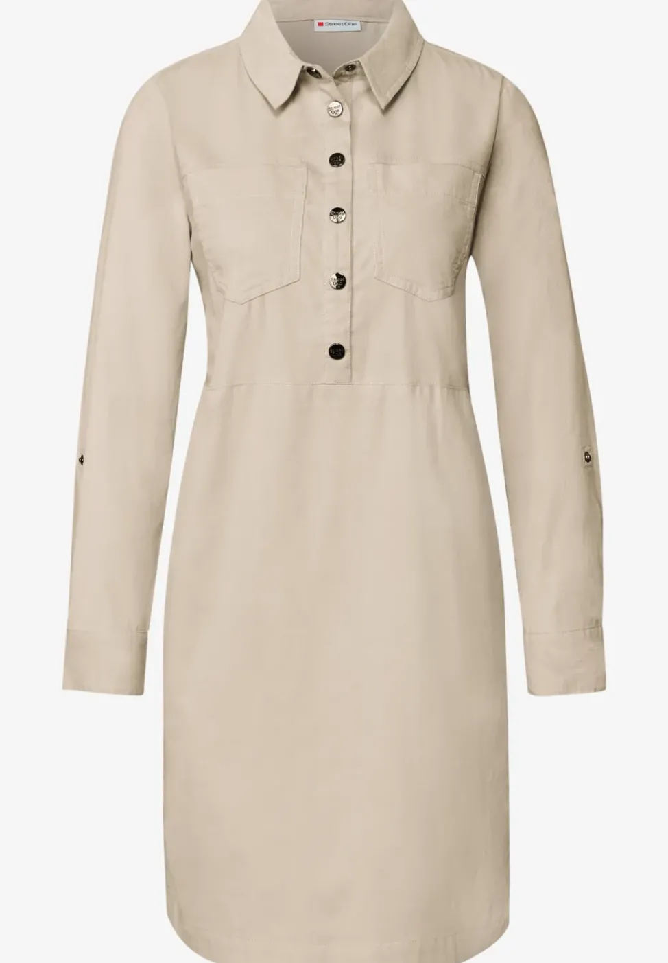 Robe en velours côtelé