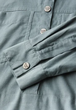 Robe en velours côtelé