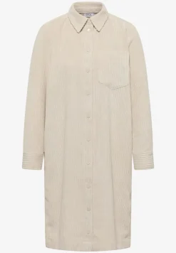 Robe en velours côtelé