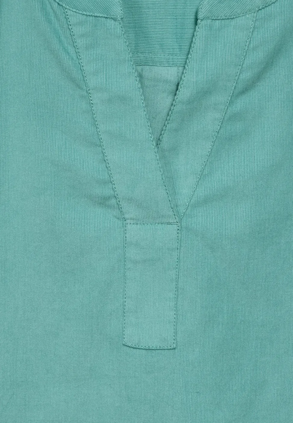 Robe en velours côtelé uni