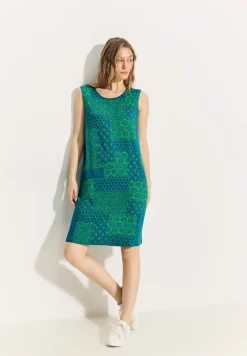 Robe à imprimé patchwork