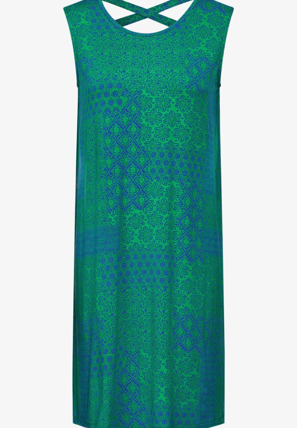 Robe à imprimé patchwork