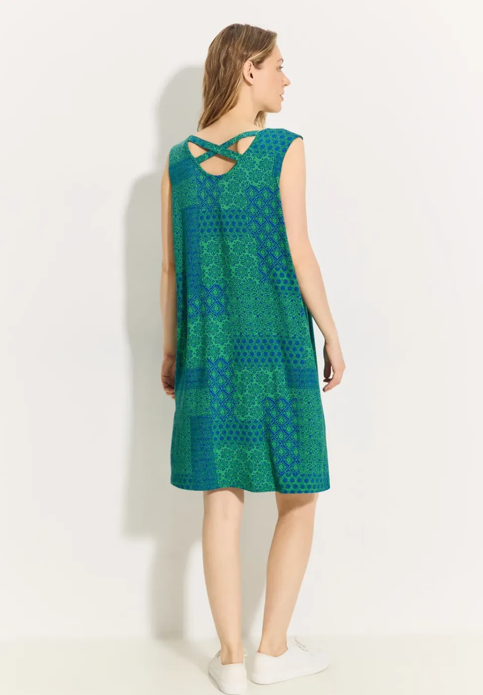 Robe à imprimé patchwork