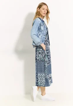 Robe à imprimé patchwork