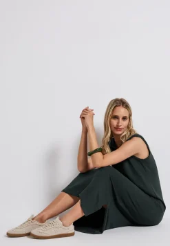 Robe à l'aspect tricoté