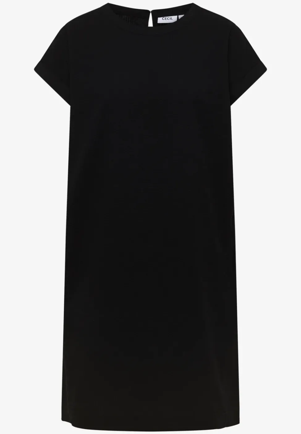 Robe longue au genou avec structure en seersucker