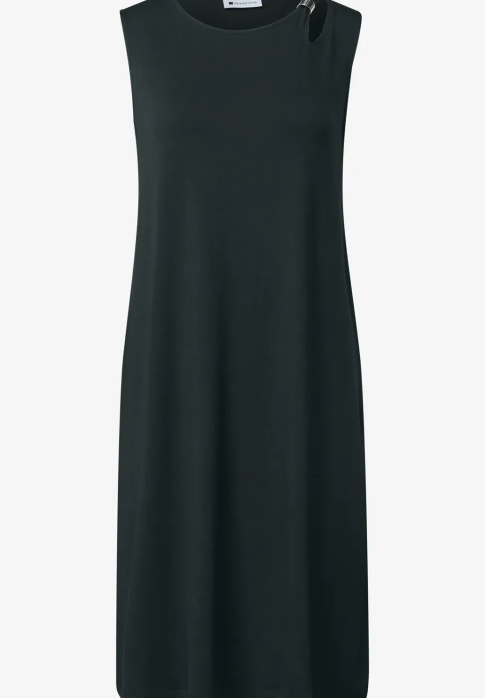 Robe longueur genou avec boucle décorative