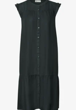 Robe longueur genou avec boutonnage