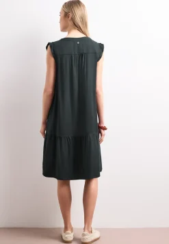 Robe longueur genou avec boutonnage