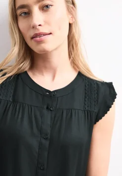 Robe longueur genou avec boutonnage