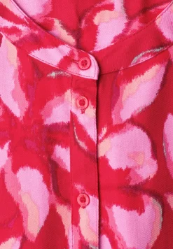 Robe longueur genou avec boutonnage