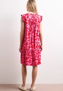 Robe longueur genou avec boutonnage