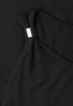 Robe longueur genou avec détail de boucle