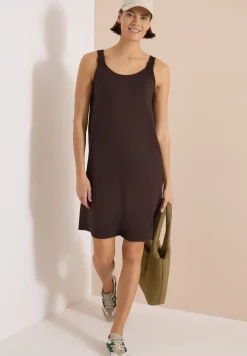 Robe longueur genou avec détail de nœuds