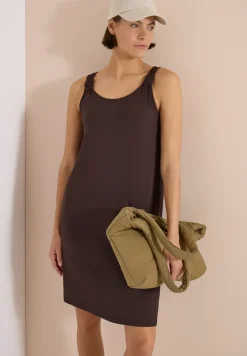 Robe longueur genou avec détail de nœuds