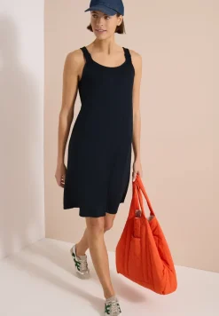 Robe longueur genou avec détail de nœuds
