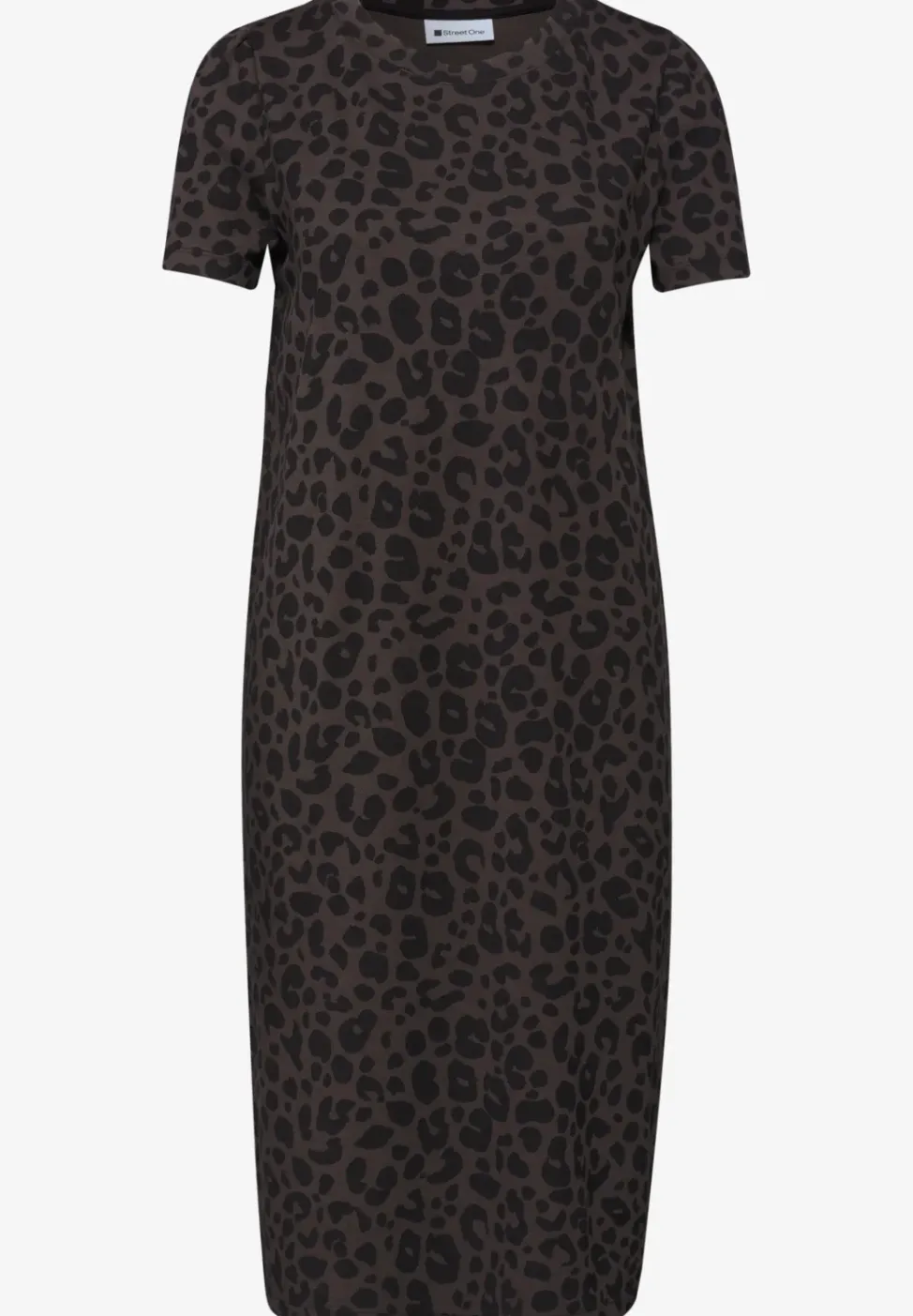 Robe longueur genou avec manches bouffantes