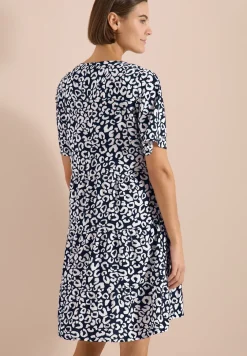 Robe longueur genou effet crêpe