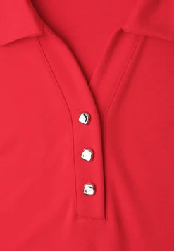 Robe longueur genou en couleur unie