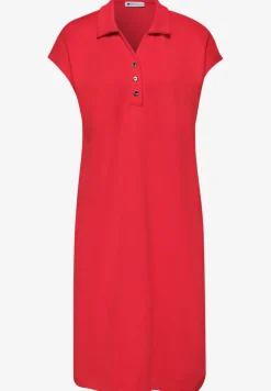 Robe longueur genou en couleur unie