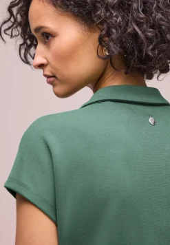 Robe longueur genou en couleur unie