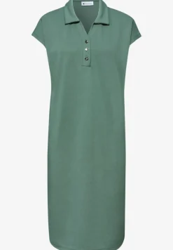 Robe longueur genou en couleur unie
