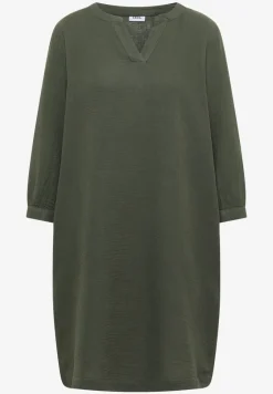 Robe longueur genou en qualité mousseline