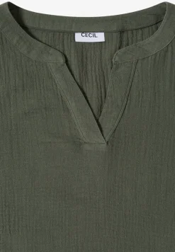Robe longueur genou en qualité mousseline